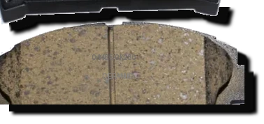 NAIST ceramic brake pad for Toyota Hilux D1363 04465-0K280